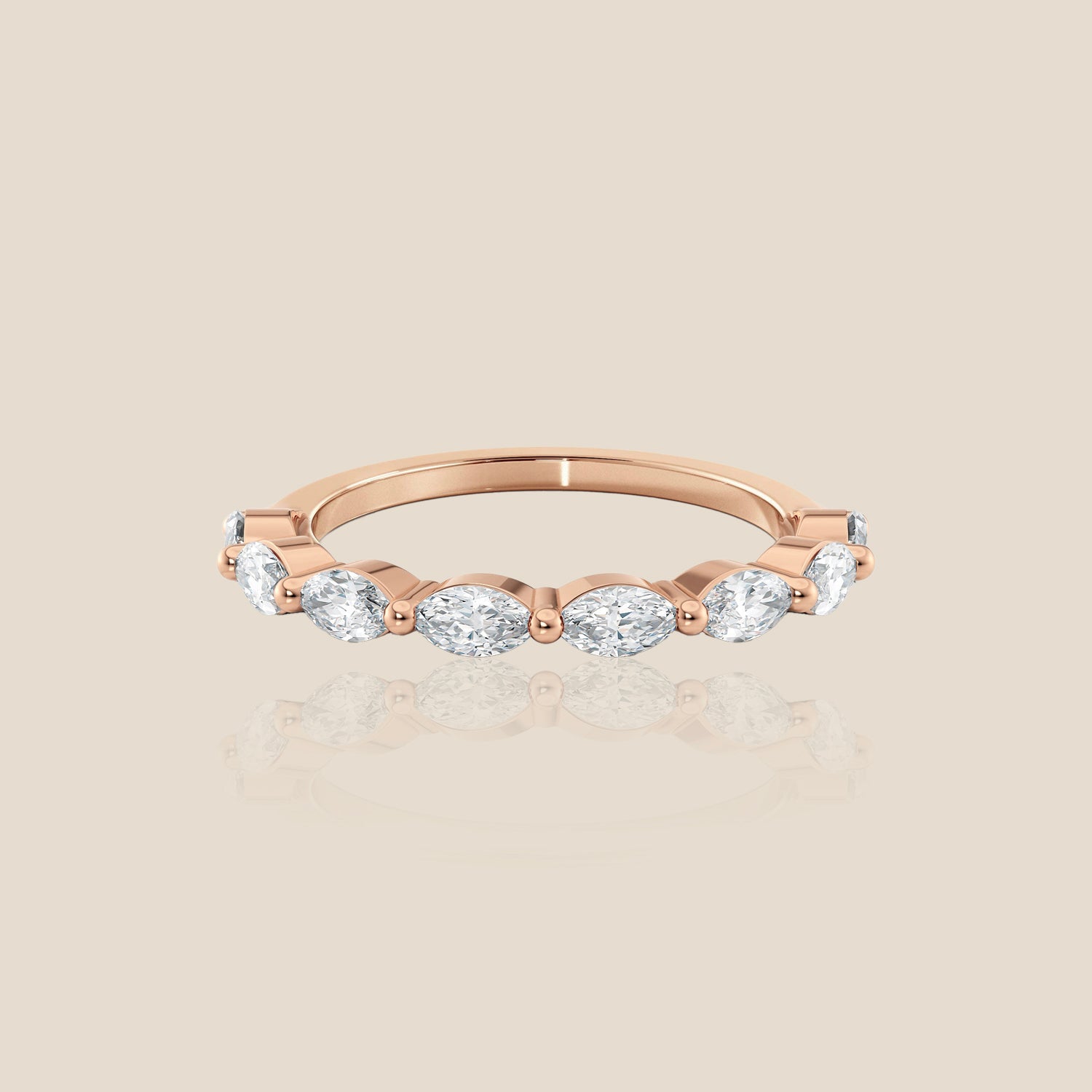 Marquise Floating Band