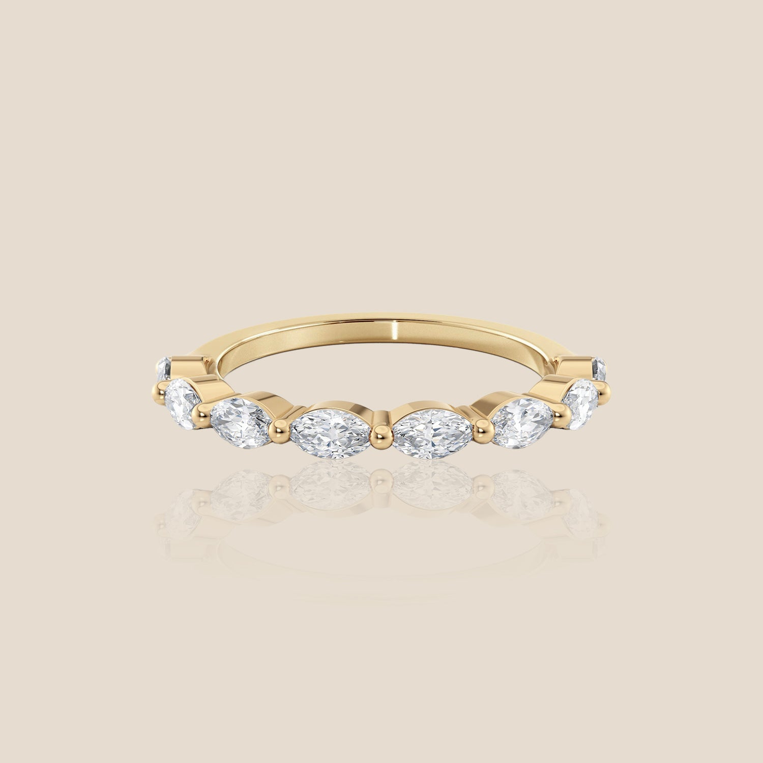 Marquise Floating Band