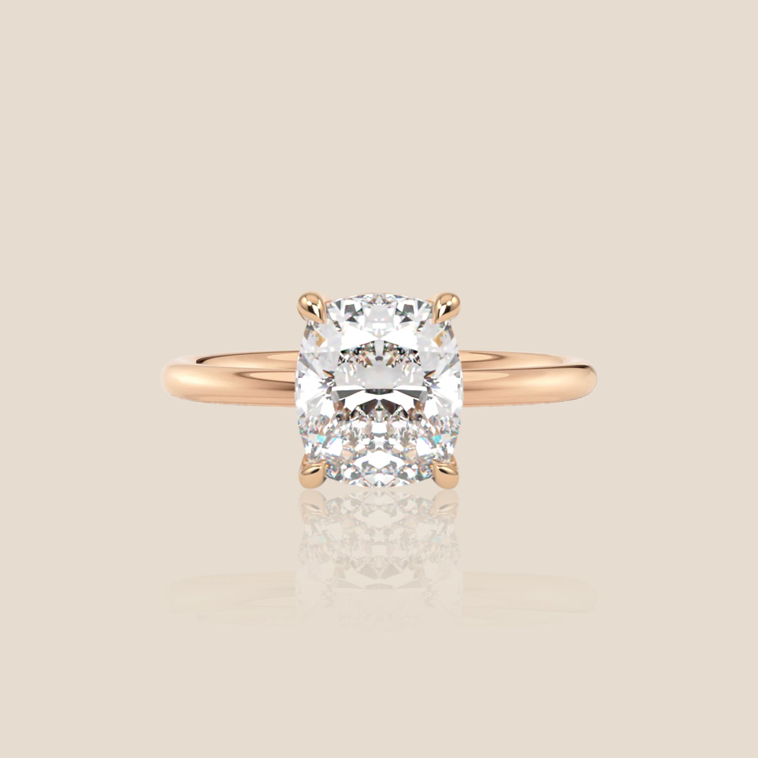 The Signature Solitaire Cushion