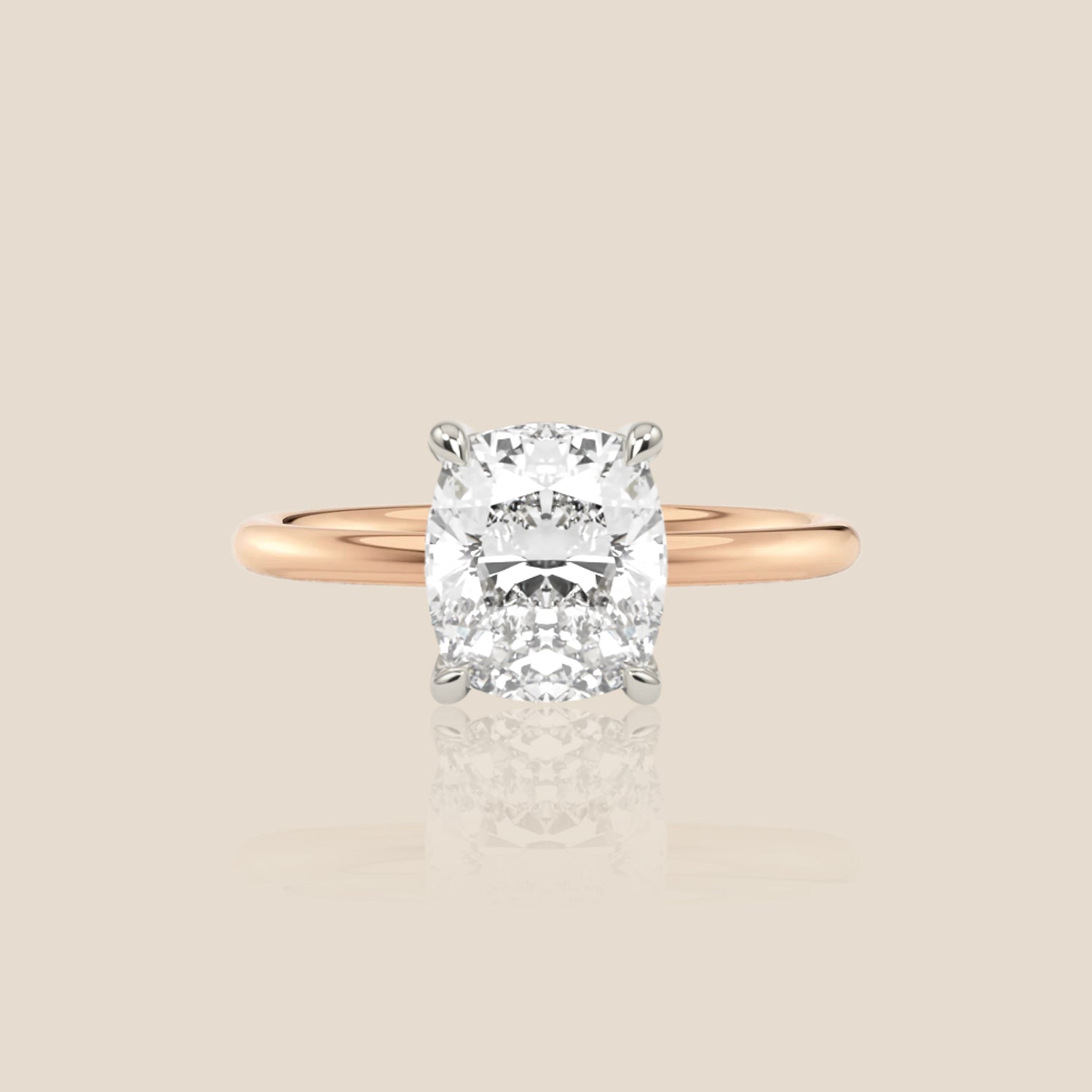 The Signature Solitaire Cushion