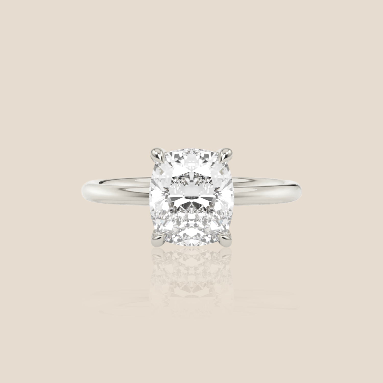 The Signature Solitaire Cushion