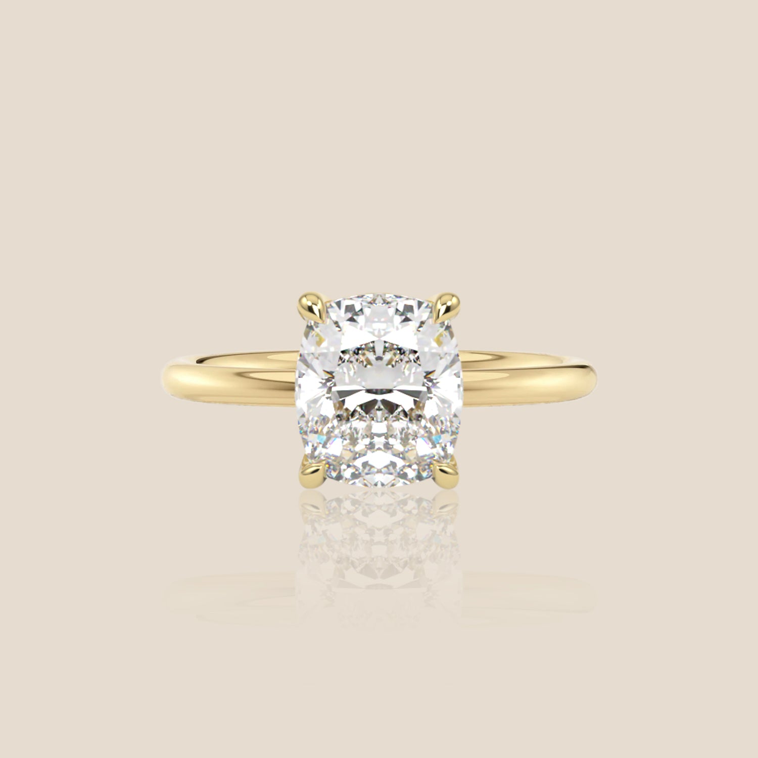 The Signature Solitaire Cushion