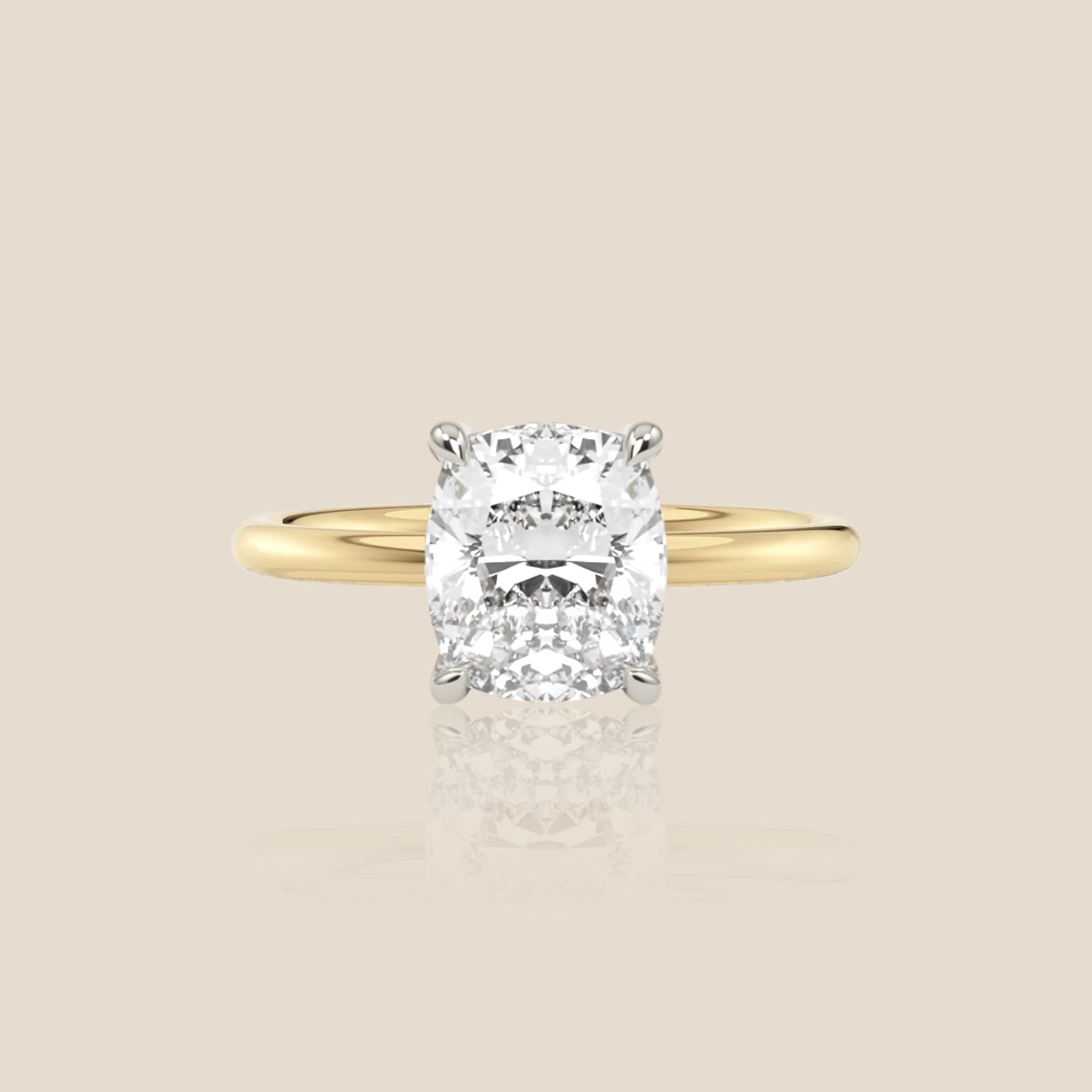The Signature Solitaire Cushion