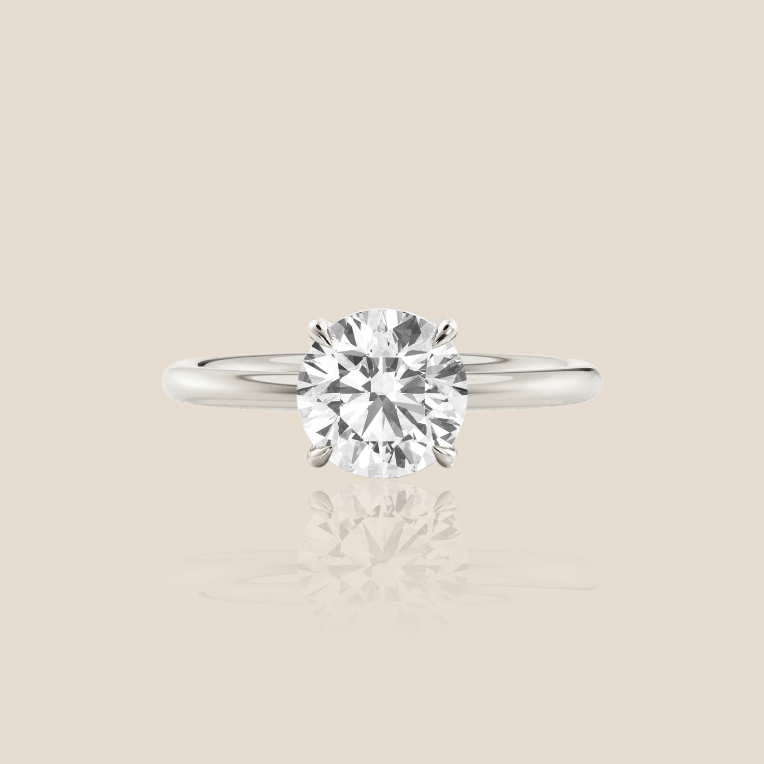 The Signature Solitaire with Hidden Halo Round 4