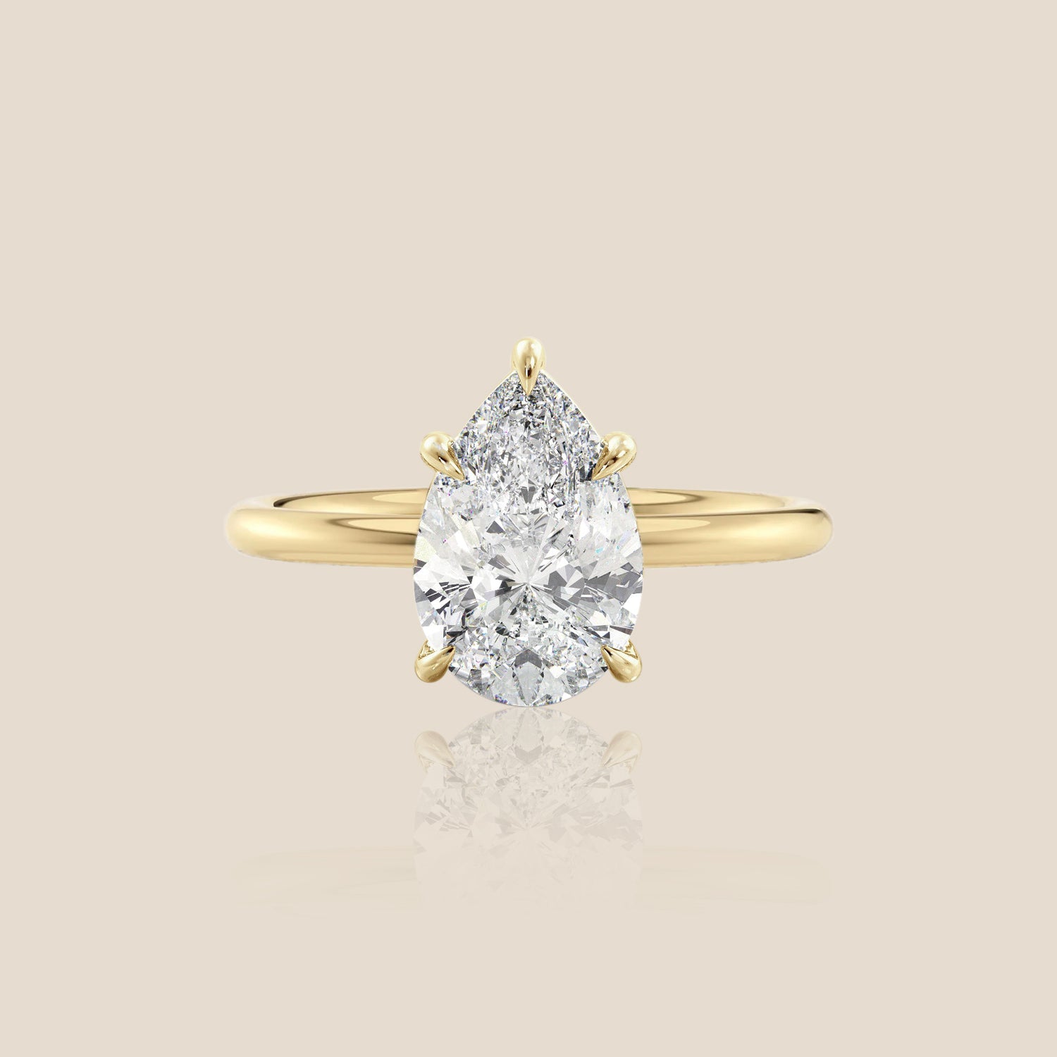 The Signature Solitaire Pear